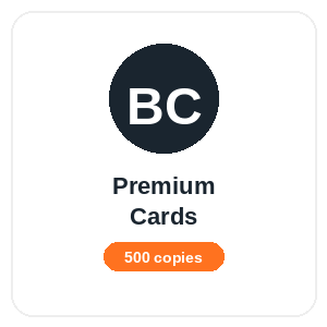 Premium Business Cards