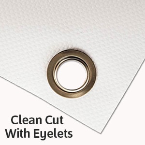 Clean Cut with eyelet
