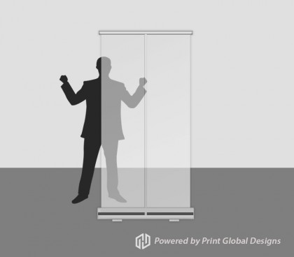 Transparent Roller Banner