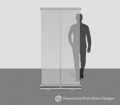 Transparent Roller Banner
