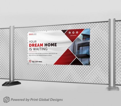 350 GSM Air Mesh Banners